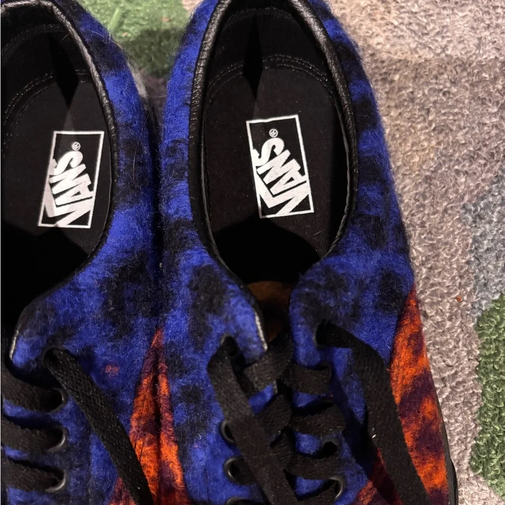 Vans Era Platform Felt Fuzzy Mix Leopard Multi/Black Men’s size 11 never worn. - Picture 3 of 13